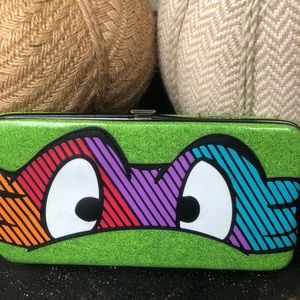Ninja turtle clutch wallet